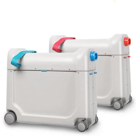 Baby Sleep and Ride Suitcase | Portable Baby Bed on Wheels - Shop Travel Tots