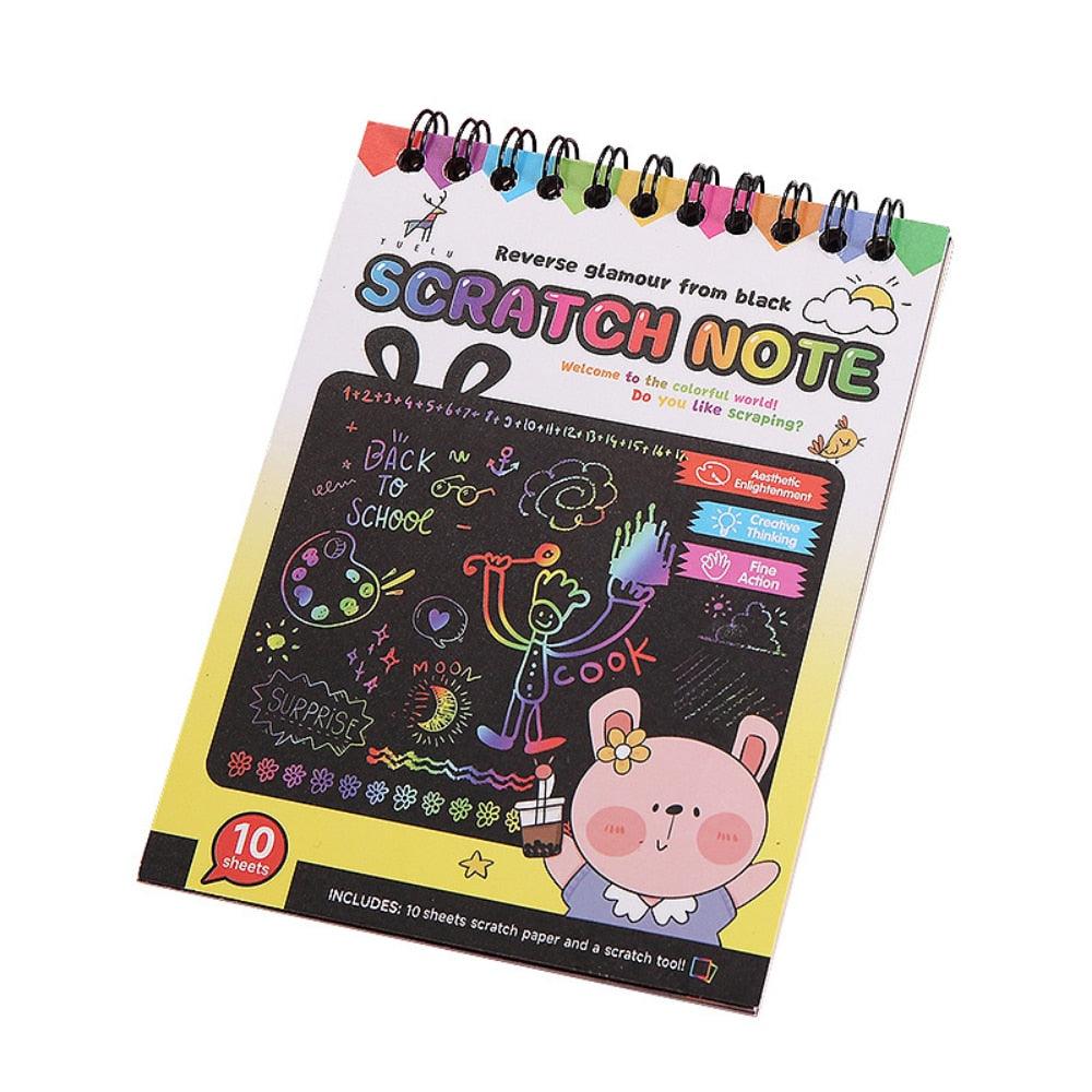 Rainbow Scratch Notebook - Shop Travel Tots