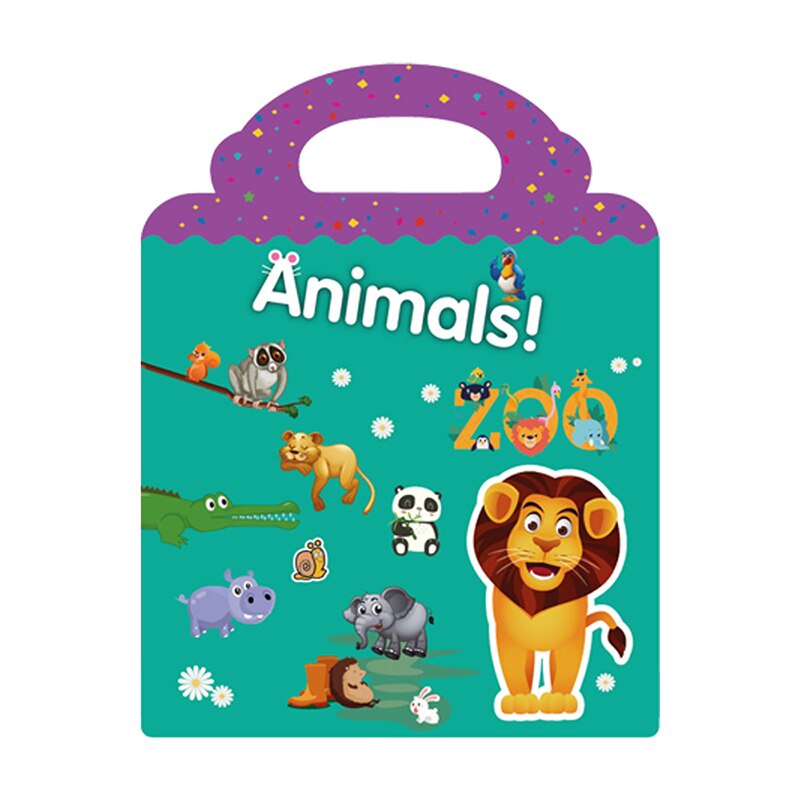 Travel Tots Reusable Stickers Book