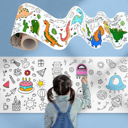 Sticky Coloring Paper Roll - Shop Travel Tots